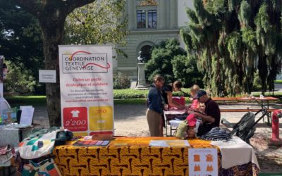 La Coordination Textile Genevoise au Village des Alternatives – Alternatiba Léman