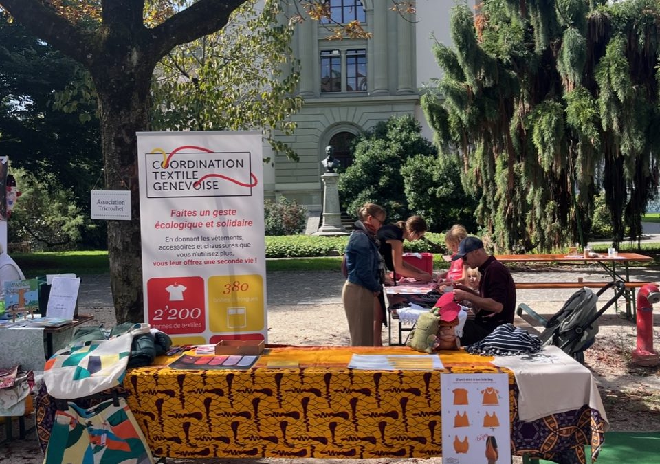 La Coordination Textile Genevoise au Village des Alternatives – Alternatiba Léman